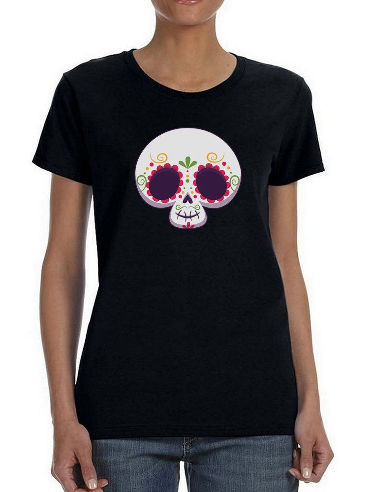 Decorative Skull T-shirt -SmartPrintsInk Designs