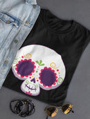 Decorative Skull T-shirt -SmartPrintsInk Designs