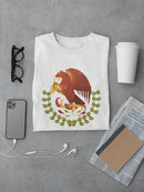 Eagle Eating Taco, Mexican Flag T-shirt -SmartPrintsInk Designs