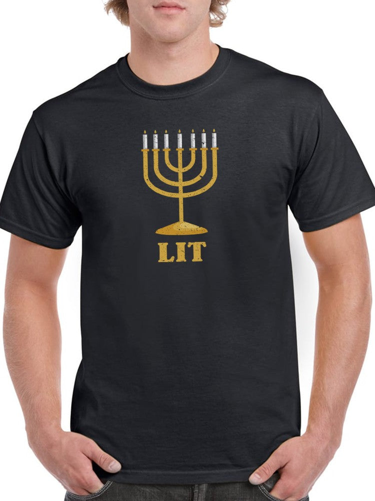 Lit. Hanukkah T-shirt -SmartPrintsInk Designs