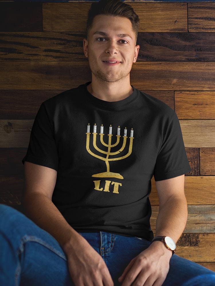 Lit. Hanukkah T-shirt -SmartPrintsInk Designs