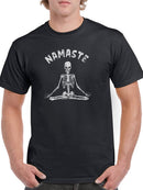 Namaste, Skeleton T-shirt -SmartPrintsInk Designs