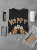 Hoppy Halloween T-shirt -SmartPrintsInk Designs