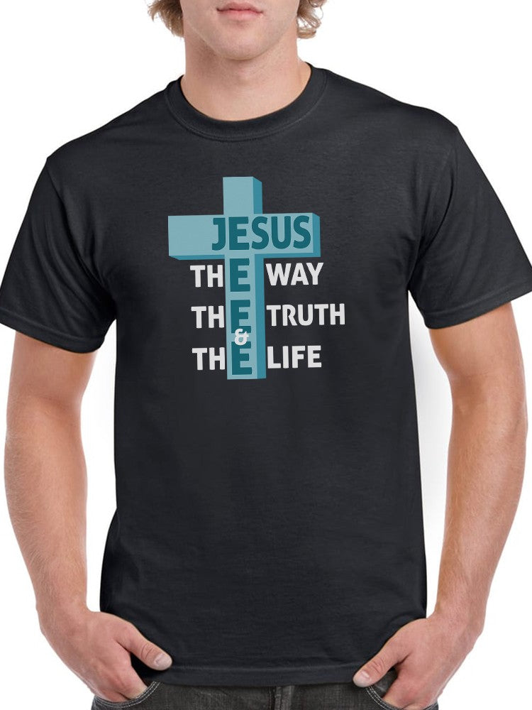Jesus, The Way T-shirt -SmartPrintsInk Designs