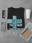Jesus, The Way T-shirt -SmartPrintsInk Designs