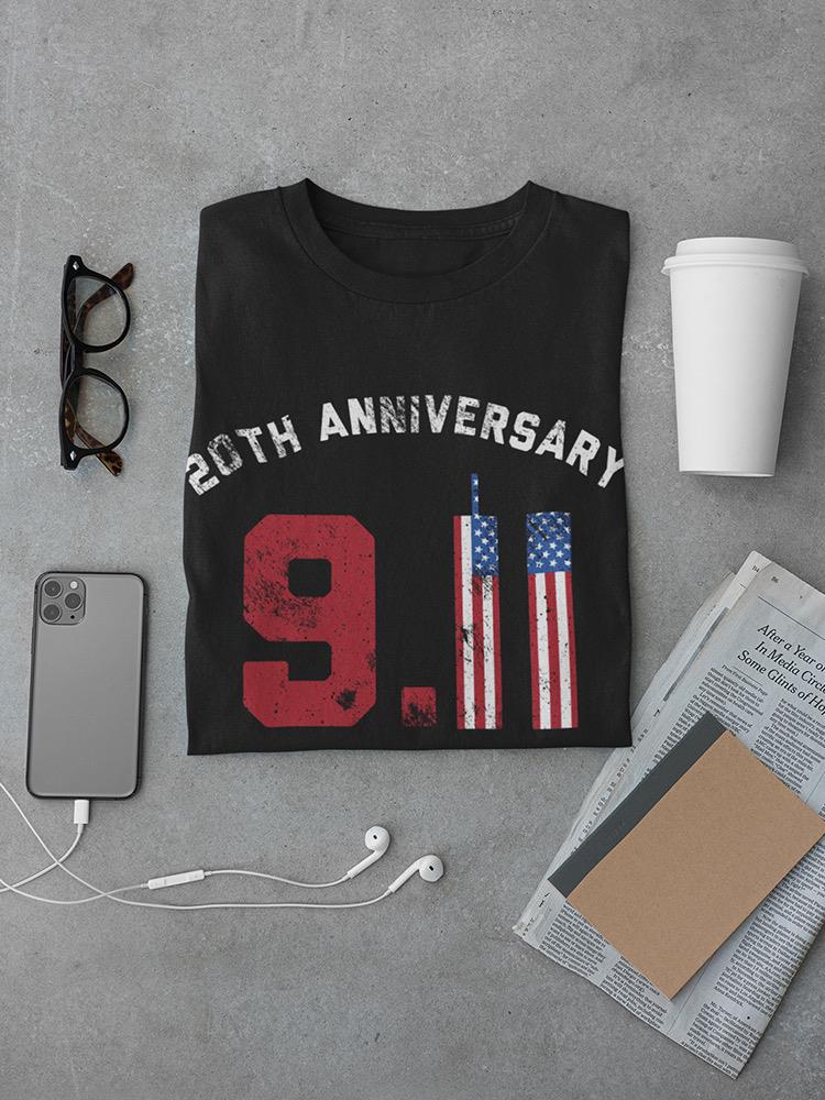 9.11 20Th Aniversary T-shirt -SmartPrintsInk Designs
