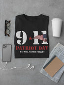 Patriot Day Flag T-shirt -SmartPrintsInk Designs