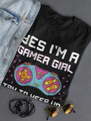 I'm A Gamer Girl T-shirt -SmartPrintsInk Designs
