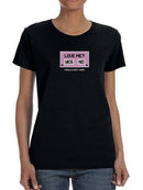 Love Me? Don't Care! T-shirt -SmartPrintsInk Designs