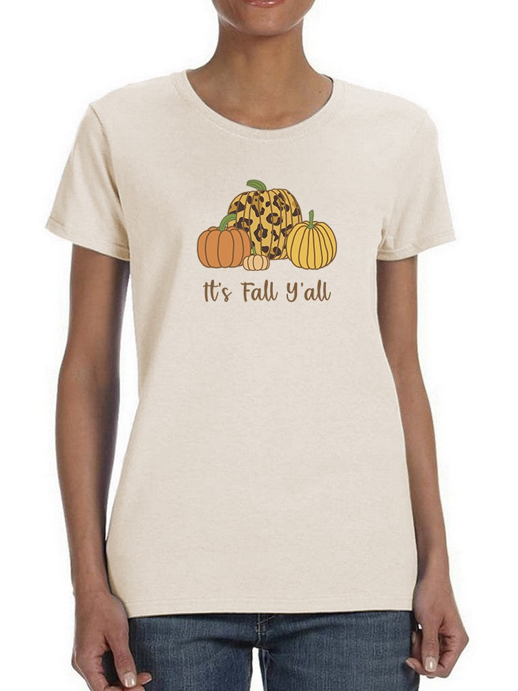 It's Fall Yall T-shirt -SmartPrintsInk Designs