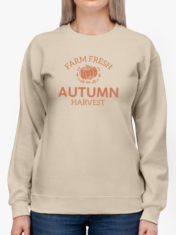 Farn Fresh Autumn Harvest Sweatshirt -SmartPrintsInk Designs