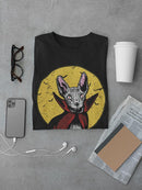 Sphynx Witch Cat T-shirt -SmartPrintsInk Designs