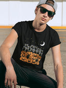 Cats And Pumpkins T-shirt -SmartPrintsInk Designs