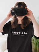 Error 404 Costume Not Found T-shirt -SmartPrintsInk Designs