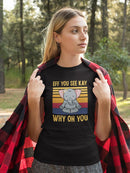 A Meditating Elephant T-shirt -SmartPrintsInk Designs