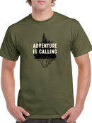 Adventure Is Calling T-shirt -SmartPrintsInk Designs