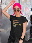 Pumpkin Spice Quote T-shirt -SmartPrintsInk Designs