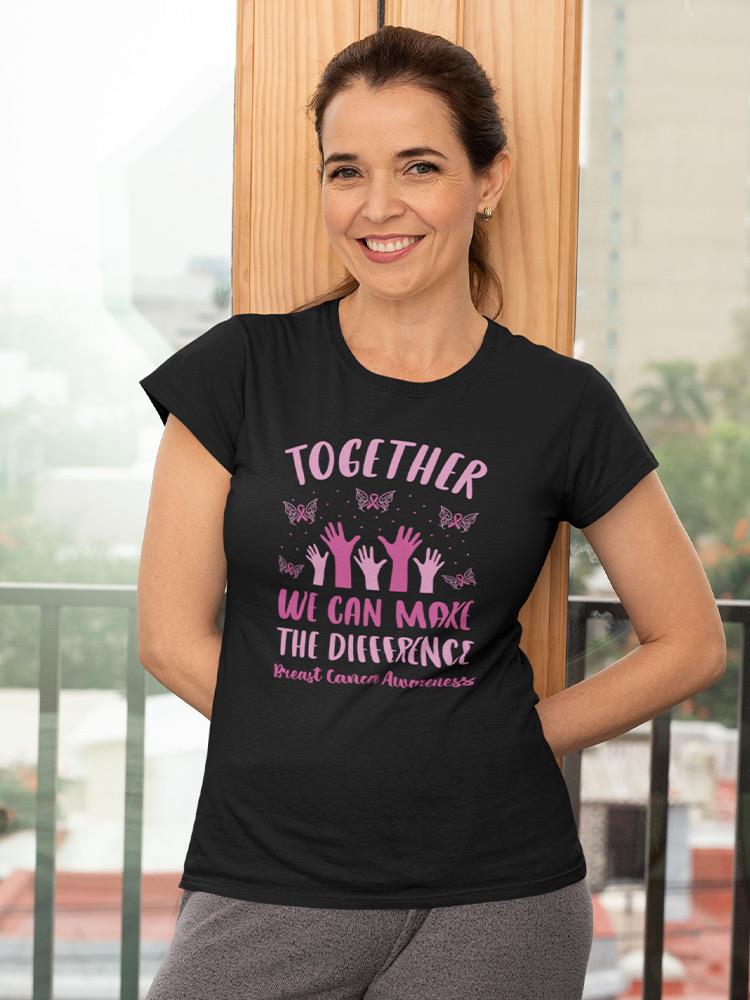 Breast Cancer Awareness T-shirt -SmartPrintsInk Designs