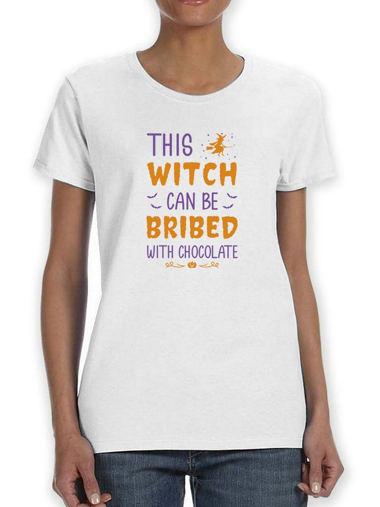 This Witch Can Be Bribed T-shirt -SmartPrintsInk Designs