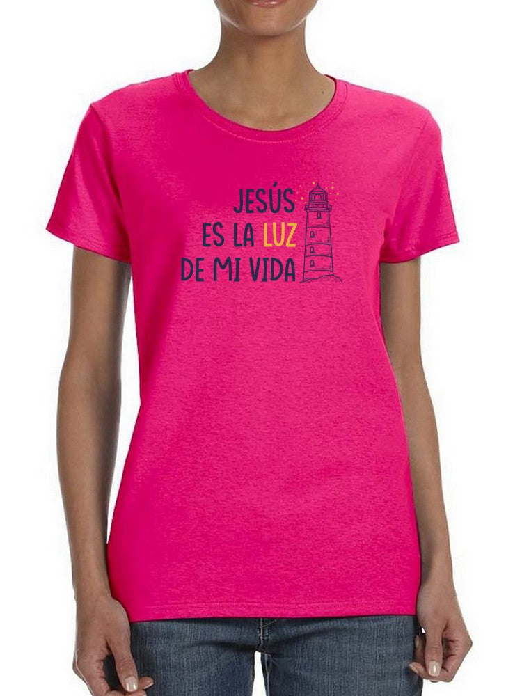 Jesus, The Light T-shirt -SmartPrintsInk Designs