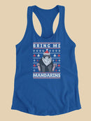 Bring Me Mandarins Racerback Tank -SmartPrintsInk Designs