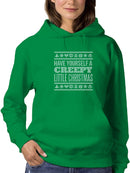 Creepy Little Christmas Hoodie -SmartPrintsInk Designs