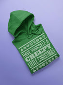 Creepy Little Christmas Hoodie -SmartPrintsInk Designs