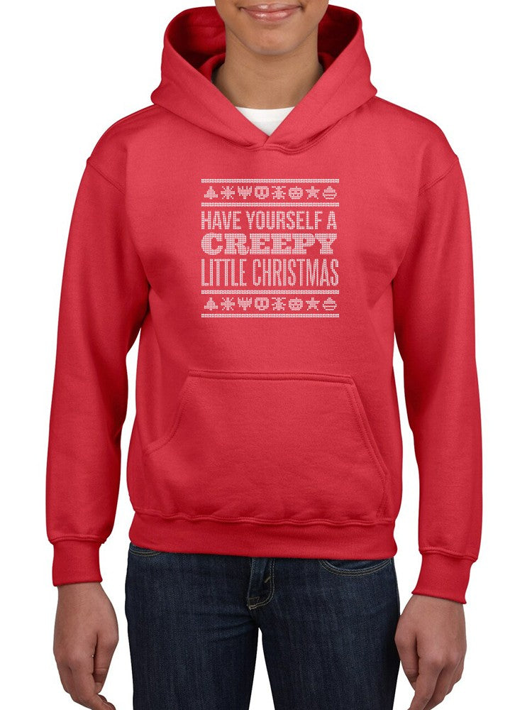 Creepy Little Christmas Hoodie -SmartPrintsInk Designs