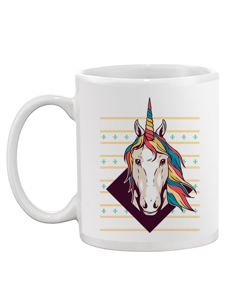 A Christmas Unicorn Mug -SmartPrintsInk Designs