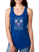 Rainbow Sheep Of The Family Racerback Tank -SmartPrintsInk Designs