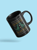 Christmas Dinosaurs Mug -SmartPrintsInk Designs