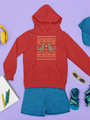 Christmas Dinosaurs Hoodie -SmartPrintsInk Designs