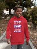 Funny Anime Quote Hoodie -SmartPrintsInk Designs