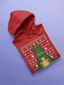 Dinosaur For Christmas Hoodie -SmartPrintsInk Designs