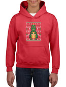 Dinosaur For Christmas Hoodie -SmartPrintsInk Designs