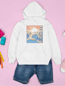 Waves And The Sunset Hoodie -SmartPrintsInk Designs