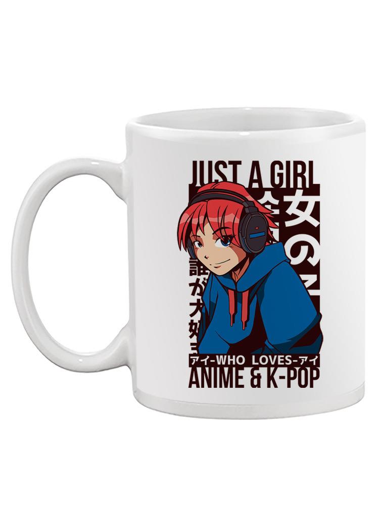Love Anime And K-Pop Mug -SmartPrintsInk Designs