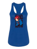 Love Anime And K-Pop Racerback Tank -SmartPrintsInk Designs