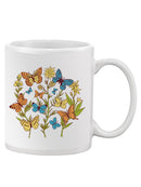 Butterflies. Mug -SmartPrintsInk Designs