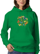 Butterflies. Hoodie -SmartPrintsInk Designs