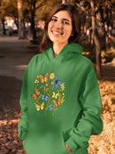 Butterflies. Hoodie -SmartPrintsInk Designs