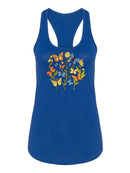 Butterflies. Racerback Tank -SmartPrintsInk Designs