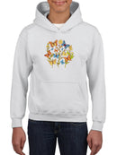 Butterflies. Hoodie -SmartPrintsInk Designs