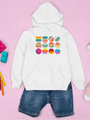 Colorful Shapes Hoodie -SmartPrintsInk Designs