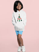 Guitar Christmas Tree Hoodie -SmartPrintsInk Designs