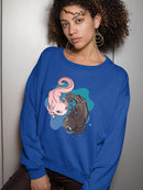 Axolotls Sweatshirt -SmartPrintsInk Designs