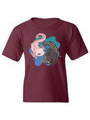 Axolotls T-shirt -SmartPrintsInk Designs