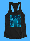 A Man In A City Racerback Tank -SmartPrintsInk Designs