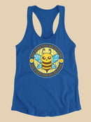 Bee Kind For No Reason Racerback Tank -SmartPrintsInk Designs