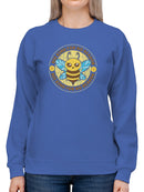 Bee Kind For No Reason Sweatshirt -SmartPrintsInk Designs